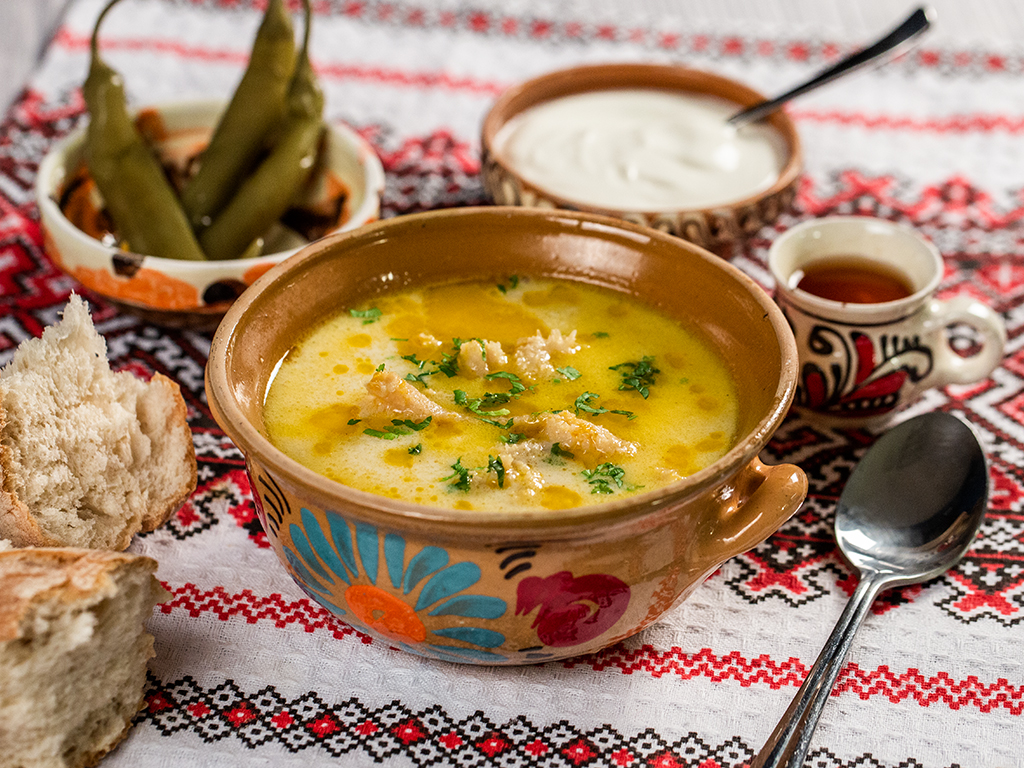 Ciorbă de burtă -Sopa rumana de callos